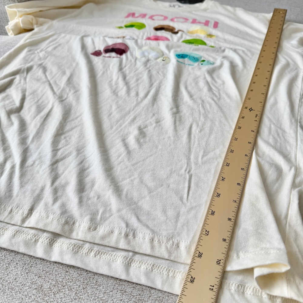 🍦 BOXLUNCH All the Mochi Kawaii Graphic Tee T-Shirt 2X XXL - Picture 9 of 11